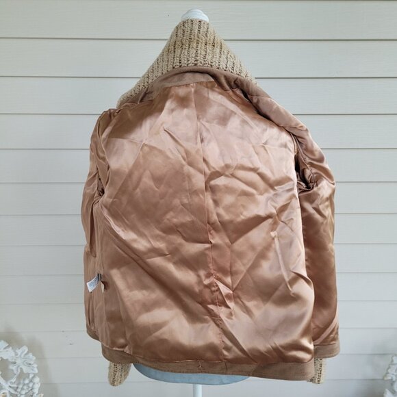 Vintage 70s/early 80s Union Made Faux suede Fall cool weather Jacket with zipper - Picture 10 of 12